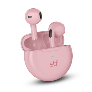 STF Audífonos Inalámbricos True Wireless Forte Earbuds Color Rosa 1 pz