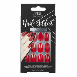 Una Postiza Ardell Nail Addict Cherry Red 1 Pz