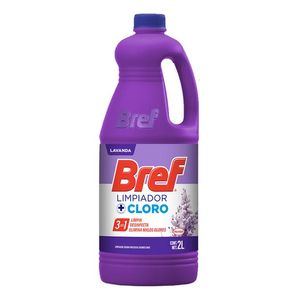 Limpiador mu Liusos Bref Densicloro Lavanda 2 L Bref Limpiador + Cloro Lavanda 2 L