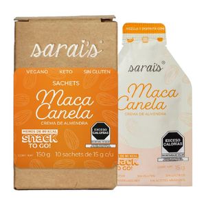 Sarais Crema de Almendras Maca Canela 150 g