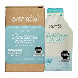 Sarais Crema de Almendras Avellana Cacao 150 g