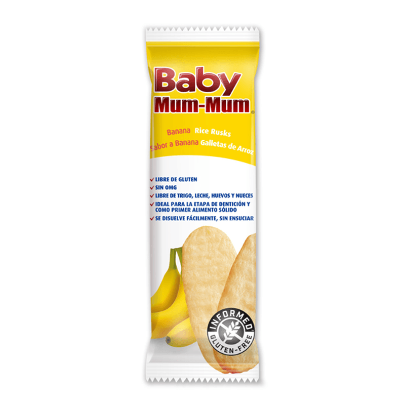 Baby Mum Mum Baby Mum Mum Galletas de Arroz Bebes - H-E-B México