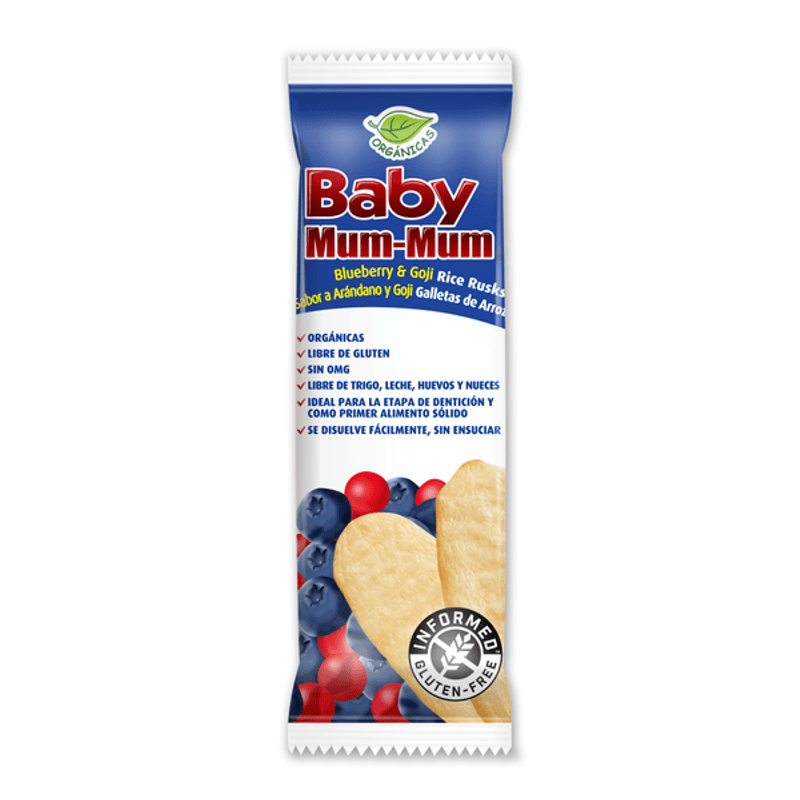 Baby Mum Mum Baby Mum Mum Galletas de Arroz Bebes - H-E-B México