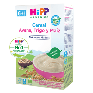 Cereal Orgánico Avena, Trigo Y Maíz 270 g