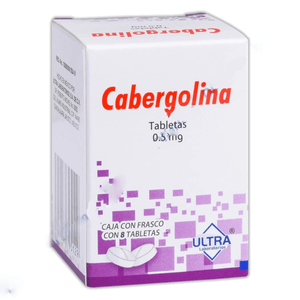 Cabergolina 0.5mg 8 Tab Gen 8 Pz