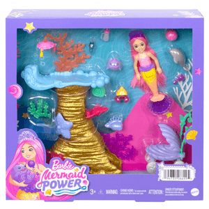 Barbie Set de Juego Mermaid Power Arrecife de Aquaria 1 pz