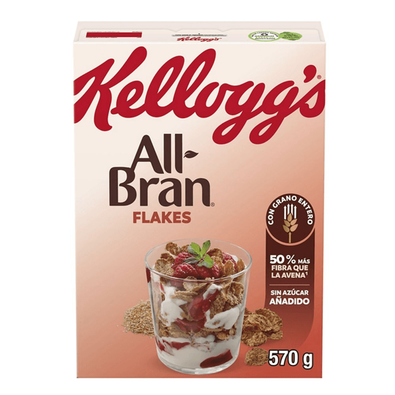 Kelloggs Cereal All Bran Flakes 570 g - H-E-B México