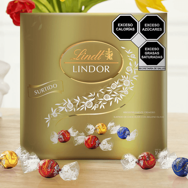 Lindt Caja Surtido de Chocolate 168g Caja Surtido HEB México