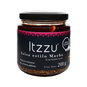 Itzzu Salsa Macha con Frutos Secos 200 g