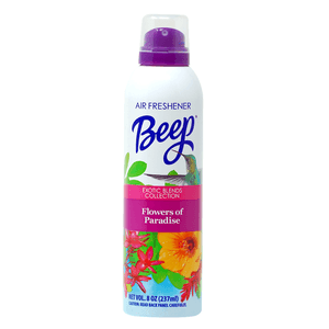 Beep Aromatizante Ambientador en Aerosol Flowers 237 ml 1 pz