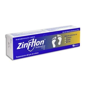 Zinfhon Crema 1% 30g Terbinafina Gen 1 Pz