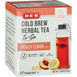 Te Cold Brew Durazno Limón 12 Pz