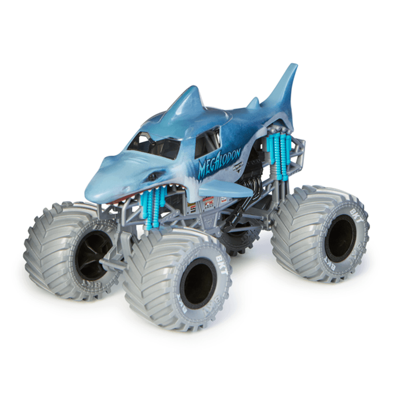 Monster truck store megalodon toy