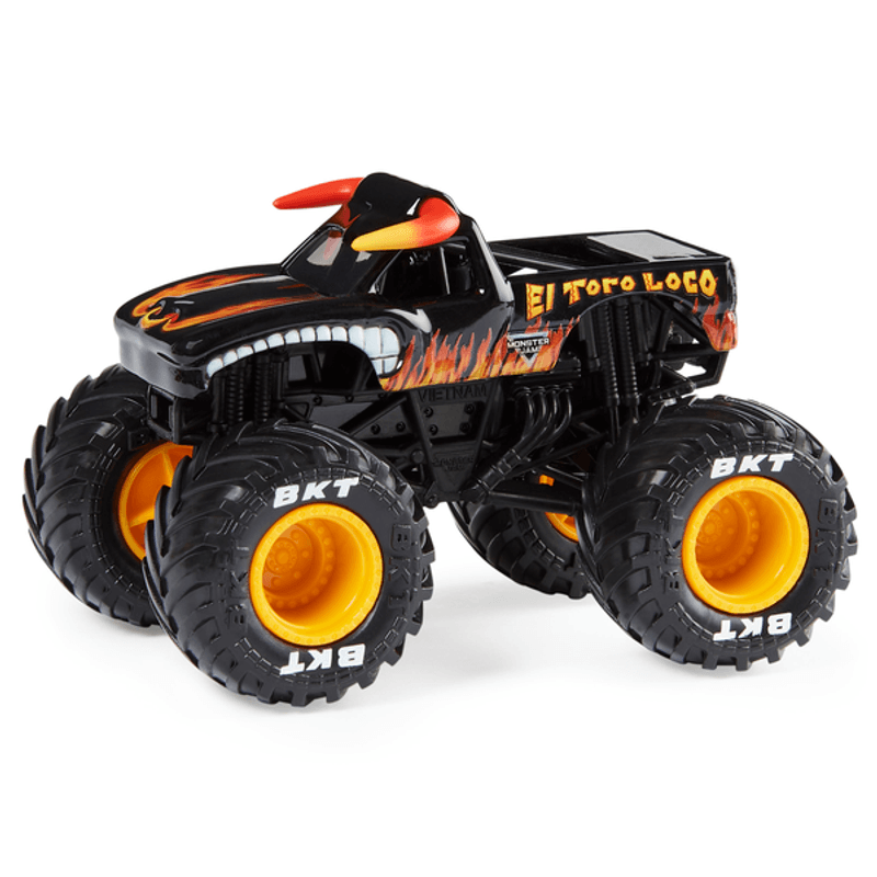 Monster Jam Cami n de Juguete para Ni o El Toro Loco LT 1 64 1 pz