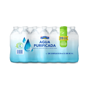 HCF 28 Pack Agua Natural 500 ml