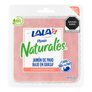 Lala Plenia Jamon Virginia Naturales 250 g