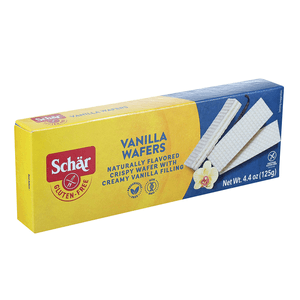 Schar Galletas Tipo Waffer Vainilla 125g 125 g