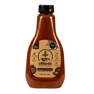 Origenes Salsa Catsup Endulzada con Datil 550 g