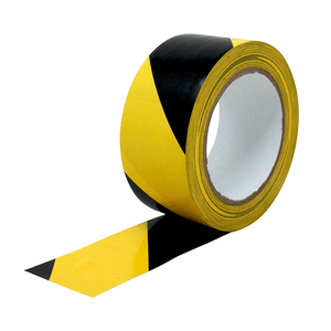 Mikels Cinta de Señalización CS-3350 50 mm x 33 m Amarillo y Negro 1 pz