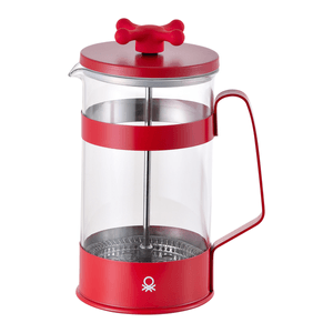 Cafetera con Émbolo Acero Inox Ind Y Borosilicato 1 Pz