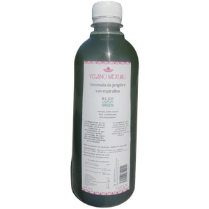 Vegano Mexicano Limonada de Jengibre con Espirulina 500 ml