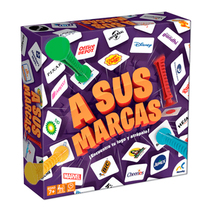 Juego de Mesa en Familia a Sus Marcas Caja de Car 1 Pz