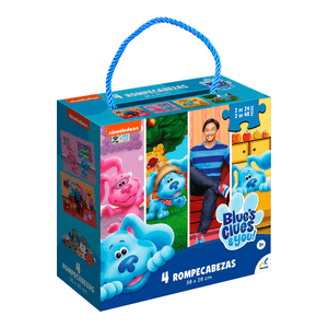 Rompecabezas 4 en 1 Blues Clues 60 Pz