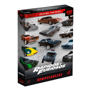 Rompecabezas Coleccionable Fast & Furious 500 Pz