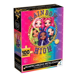 Rompecabezas Metalizado Rainbow High 100 Pz