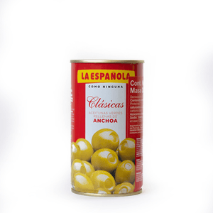 la Española Aceituna Rellena de Anchoa Clásica 35 350 Gr