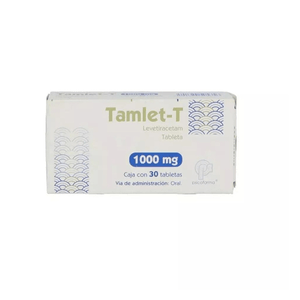 Tamlet-T 1000 Mg 30 Tab Levetiracetam 1 Pz