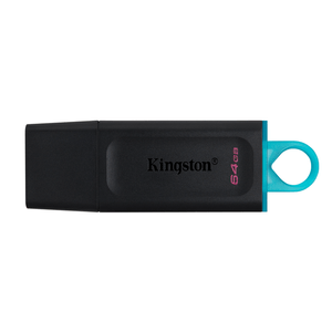 Memoria Flash USB Kingston Data Traveler Exodia 64 GB Negro y Azul 1 pz