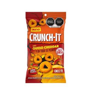 Cheez It Crunch Botana Spicy Cheddar 110 Gr