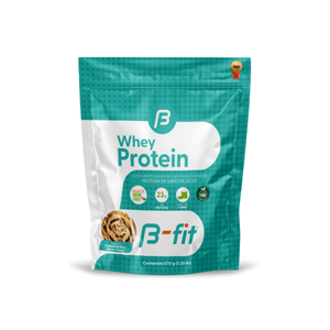 B-FIT Proteina de Suero de Leche Whey Rol de Canela 570 g