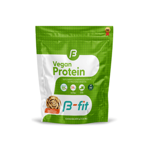 B-FIT Proteina Vegana Sabor Cinnamon Rol 600 g