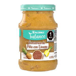 McCormick Balance Conserva de Piña con Linaza 235 g