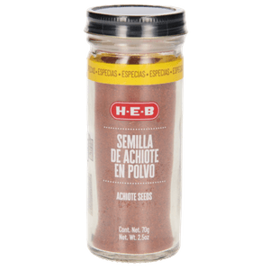 HEB Semilla de Achiote en Polvo Frasco 70 g