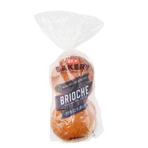 HEB Brioche Hamburger Bun 4 pz