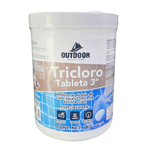 Outdoor Solutions Tricloro Tabletas 3" 1 kg