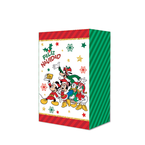 Bolsa Dulcera Bond L C/10 Mickey Christmas 1 Pz