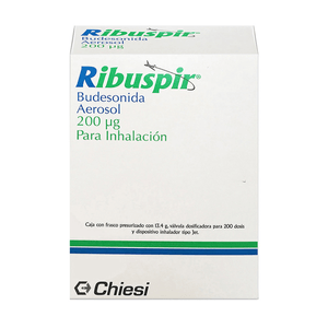 Ribuspir 200 Mcg Aerosol 200dosis Budesonida 1 Pz