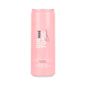 Gin Tonic Rose Express Frutos Rojos 335 ml 1 pz