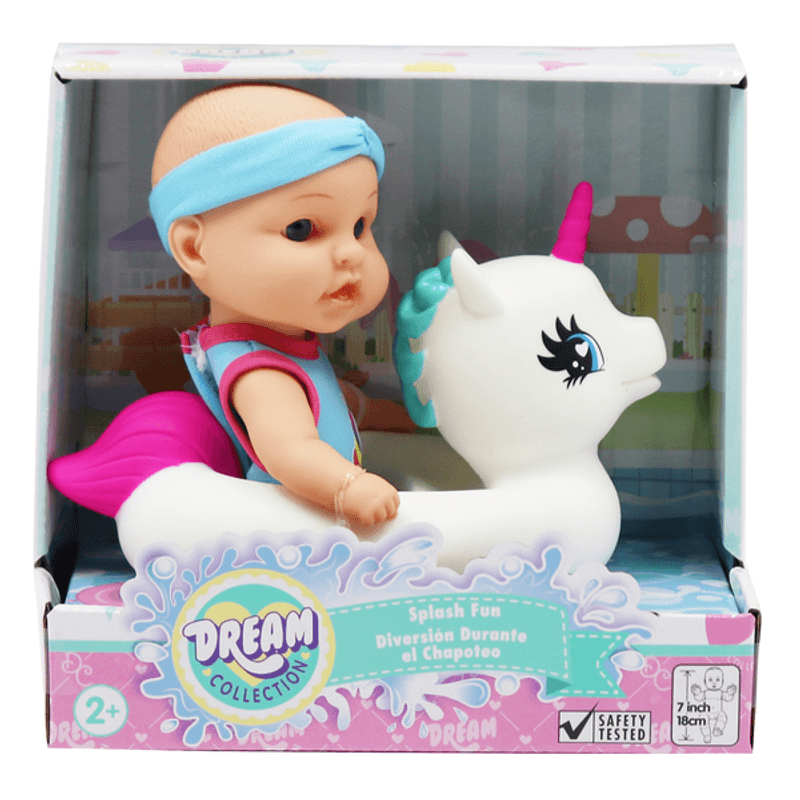 Dream Collection Mu eca Beb con Flotador 1 Pz H E B M xico