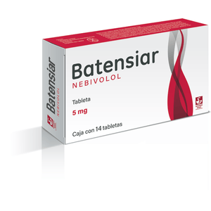 Batensiar 5mg Nebivolol 14 Tab 1 Pz