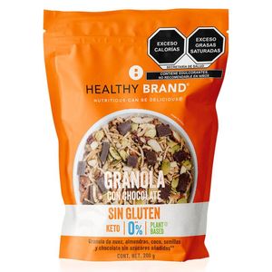 ganola Keto Chunks Chocolate sin Gluten sin Lácte 200 g Granola Keto Chunks Chocolate Sin Gluten Sin Lácte 200 Gr