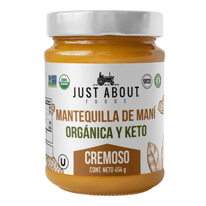 Peanut Butter Creamy Orgánica & Keto 500 Gr