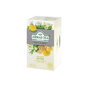 Ahmad Tea Infusión Detox Herbal 40g 40 g