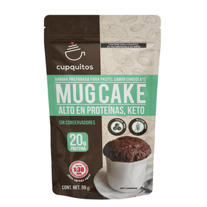 Cupquitos Brownie Alto en Proteínas 50 G 50 g