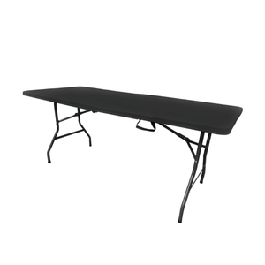 Mesa Plegable Reforzada Negra 183cm 1 Pz