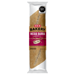 HEB Bakery Media Barra Rústica Pur Pur 240 g